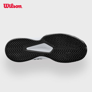 威尔胜（Wilson）网球鞋成人KAOS DEVO 2.0疾速系列男款运动训练专业网球鞋 【黑白】WRS329020-男款 US 8.0