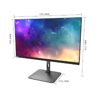 Lecoo 联想来酷32英寸4K IPS HDR400 10Bit Type-C大功率65W 音响 旋转升降专业电脑显示器M3221PL