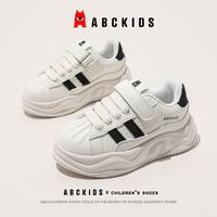 ABCKIDS 儿童运动鞋子男童休闲软底贝壳头女童雪糕厚底跑步鞋春季