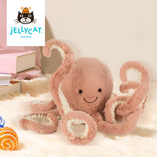 Jellycat英国高端毛绒玩具 柔软奥德儿章鱼 玩偶公仔女友14cm 奥德儿章鱼14cm