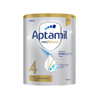 Aptamil 爱他美 白金澳洲版新西兰进口DHA叶黄素配方奶粉4段3岁及以上900g