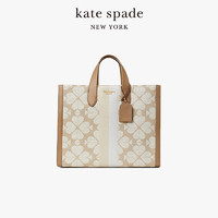 Kate Spade ks manhattan 大号老花单肩托特包时尚通勤质感日常女