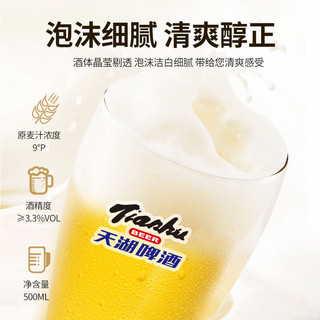 tianhu 天湖啤酒 9度原酿啤酒500ml*1听