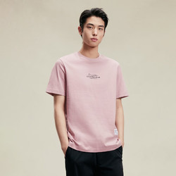 JACK&JONES 杰克琼斯 男士字母胶印T恤