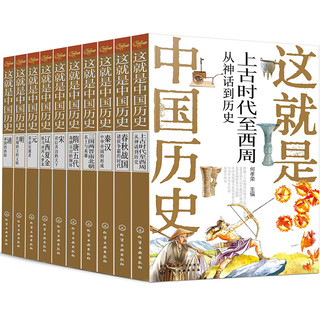 少年读中国历史 少年中国史礼盒装（全10册 赠思维导图+书签+音频课 这就是中国历史） 少年读中国历史礼盒装