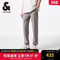 杰克·琼斯（JACK&JONES）夏合体简约舒适松紧抽绳腰头灰绿色休闲长裤束脚裤男裤224214021 E62 灰绿色 常规 165/72A/XSR