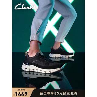 Clarks其乐小峡谷系列女鞋24跑鞋潮流舒适透气轻量缓震运动鞋 黑色 261764064 39