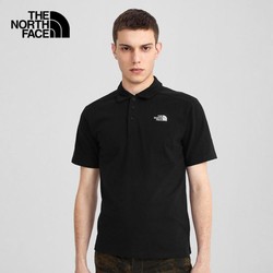 THE NORTH FACE 北面 短袖POLO衫男经典户外休闲舒适半袖上衣5B46