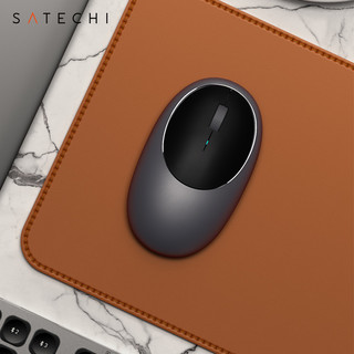 SATECHI 无线蓝牙鼠标有线适用于Macbook笔记本电脑iPad平板滑鼠
