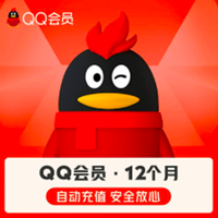 QQ会员年卡12个月vip年费1年