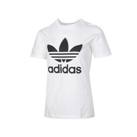 adidas 阿迪达斯 女装三叶草运动休闲短袖T恤 GN2899商场