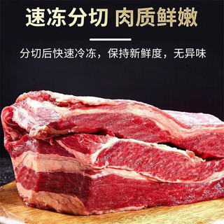 OEMG新鲜现杀牛腩肉牛腩生牛肉散养黄牛肉原切牛肉 优选原切牛腩肉 5斤装