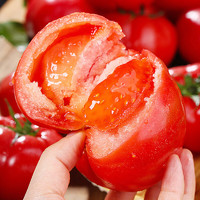 京地达 山东普罗旺斯西红柿 净重4.5斤 单果150g+ 皮薄沙瓤生吃送货上门