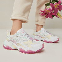 SKECHERS 斯凯奇 运动鞋女鞋新款樱花厚底老爹鞋熊猫鞋896116