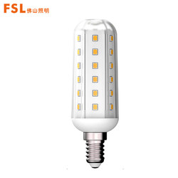FSL 佛山照明 LED灯泡E14小螺口玉米灯泡家用9W中性光4000K超亮白