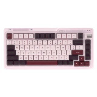 K75 Lite 三模无线键盘 82键  彩虹轴 RGB
