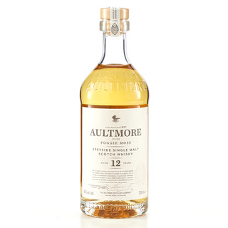 欧摩12年AULTMORE斯贝塞单一麦芽苏格兰威士忌酒吧700ML洋酒