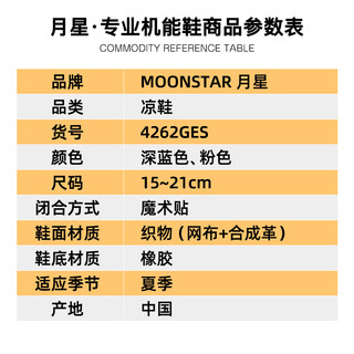 月星童鞋 2024年夏季 儿童运动凉鞋女童沙滩鞋包头透气男童网面鞋 粉色 内长17.5cm 适合脚长17cm