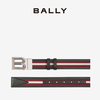 BALLY巴利24春夏B Bold标识双面设计男士腰带6306667 拼色 95