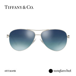 Tiffany&Co. 蒂芙尼 TIFFANY/蒂芙尼钻石镶嵌飞行员女太阳墨镜0TF349B