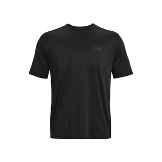 安德玛 UA 男子训练运动健身短袖T恤紧身衣 1376791 001黑色 S