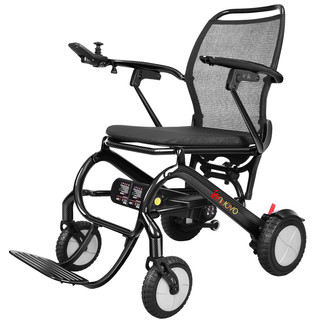碳纤维电动轮椅老人智能全自动折叠轻便残疾人多功能代步车