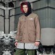 THE NORTH FACE 北面 UE黑标先锋设计男两面穿机能棉服7WA2