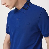 LACOSTE 拉科斯特 法国鳄鱼男装春夏撞色休闲百搭短袖POLO衫