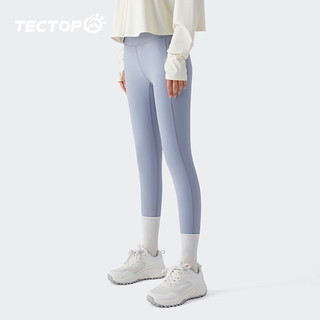 探拓（TECTOP）探拓（TECTOP）裤瑜伽裤女春夏季修身显瘦跑步瑜伽服 轻舞蓝 M