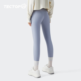 探拓（TECTOP）探拓（TECTOP）裤瑜伽裤女春夏季修身显瘦跑步瑜伽服 轻舞蓝 L