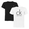 Calvin Klein CK青少年儿童短袖T恤2件装 B70B793301 930黑色+白色 10-12岁 