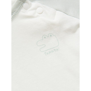 童泰（TONGTAI）婴儿短袖套装夏季莫代尔棉宝宝衣服儿童家居服内衣上衣裤子 绿色 110cm