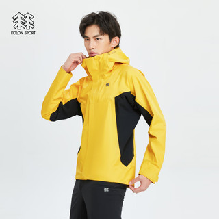 KOLON SPORT可隆户外GORE-TEX C-KNIT GAIA韧力冲锋衣I级夹克外套 黄色YE M