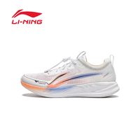 LI-NING 李宁 跑鞋儿童女款2024春夏新款大童中童网面透气超软学生版运动鞋