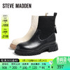 STEVE MADDEN/思美登套筒牛皮面时装短靴女 DIODATI2 米白色 40