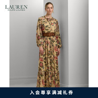 LAUREN RALPH LAUREN 拉夫劳伦 女装 24早春花卉褶皱乔其纱层叠连衣裙RL61861 100-多色 00