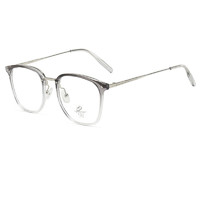 Jesmoor素颜眼镜架 渐进灰银框 +161非球面镜片