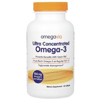 OmegaVia 97%高纯度omega3深海鱼油 60粒