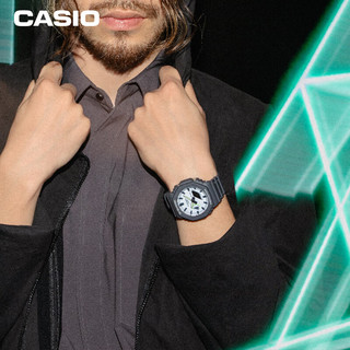 卡西欧（CASIO）手表 G-SHOCK  防震防水全自动日历夜光男表 GA-2100HD-8A