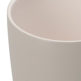 NITORI宜得利家居 家用喝水杯便携陶瓷涂层不锈钢杯430ml 摩卡色 430ml