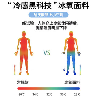 才子（TRIES）才子男装休闲裤薄款时尚针织百搭舒适直筒裤 深灰色 31/83.5