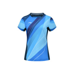 lining李宁乒乓球服羽毛球服女款国家队大赛同款比赛服xl