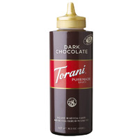 TORANI 特朗尼 进口黑巧克力酱（调味酱）烘焙咖啡甜品淋酱468g