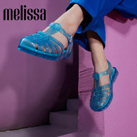 melissa 梅丽莎新款女士时尚编织潮流罗马猪笼果冻凉鞋33718