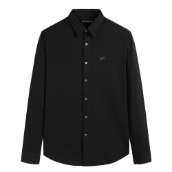 【省54元】衬衫衬衣_peacebird men 太平鸟男装 奥莱 刺绣衬衫休闲翻