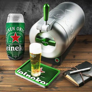Heineken 喜力 啤酒生啤2L胶囊原味全麦酿造生啤麦芽