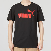 PUMA 彪马 T恤男装新款透气休闲服舒适半袖快干运动服679852-01