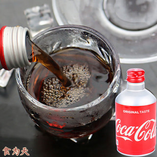 可口可乐饮料CocaCola可口可乐头可乐铝罐装收藏版300ml 可口可乐300ml*6瓶