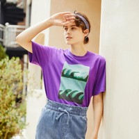 【艺术家联名】Gap男女装纯棉短袖T恤867857运动上衣夏