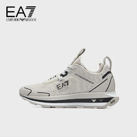 阿玛尼EMPORIO ARMANI24春季EA7男女同款网面系带低帮运动鞋